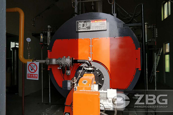 Chaudière à vapeur de 6 tonnes utilisée dans l'usine alimentaire