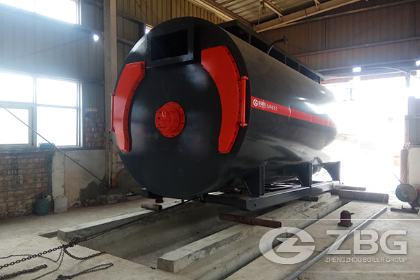 8 tons WNS gas steam boiler project in China-1.jpg