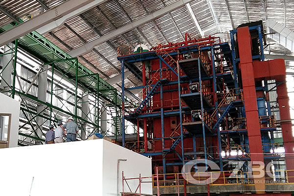 Centrale biomasse 30T exporté à Colombia